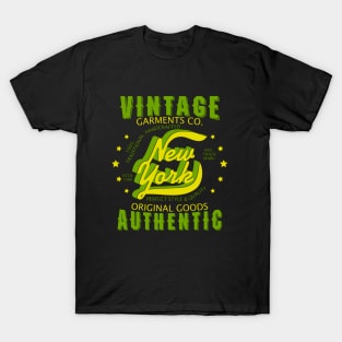 Vintage design New York Garment T-Shirt